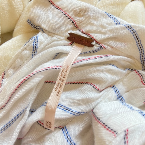 Free People Off-The-Shoulder Striped Top - Picture 5 of 6